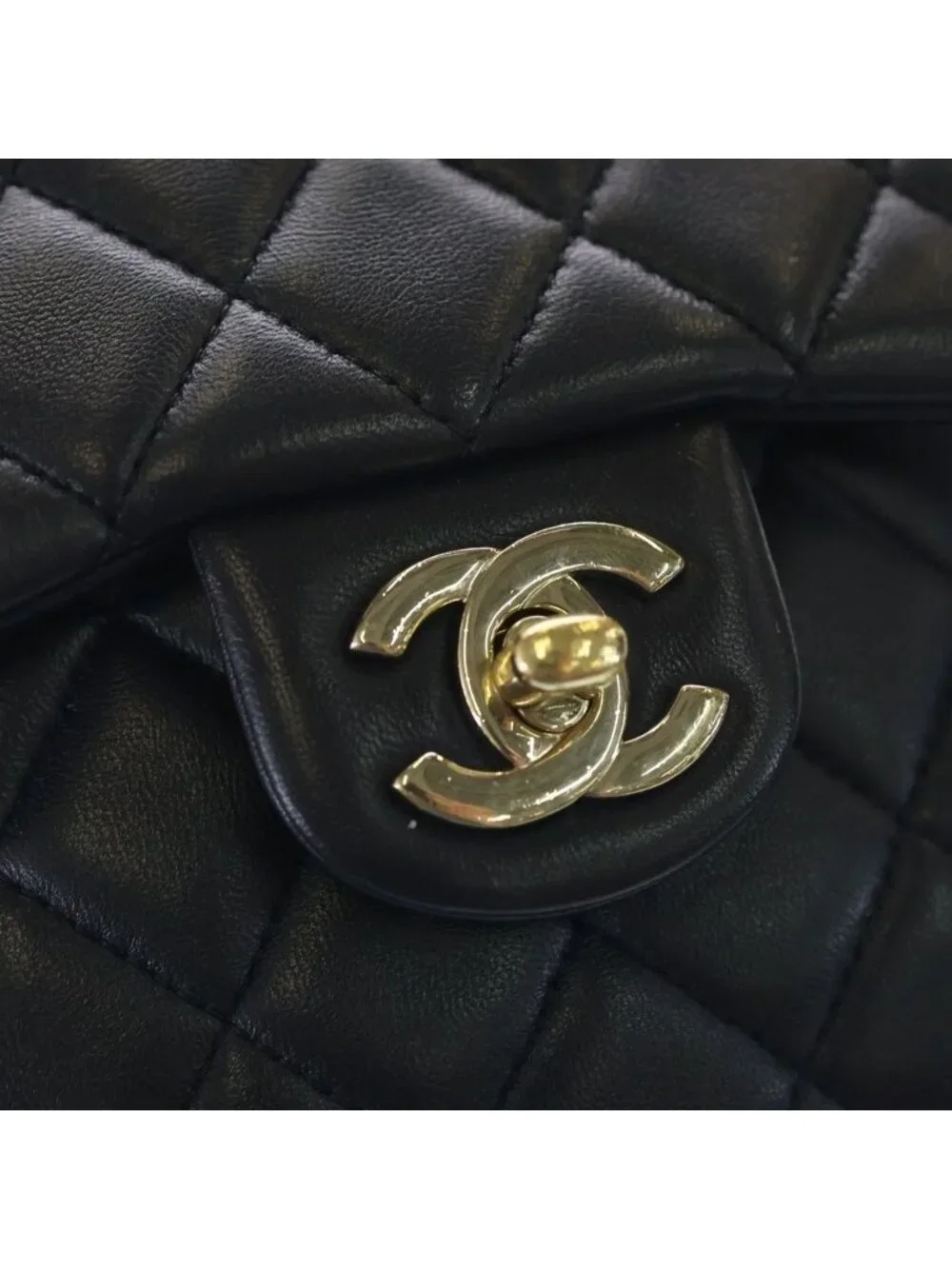 Chanel Quilted Drawstring Backpack Black - Picture 6 of 8